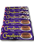 6-pack Chocolinas chocolate cookies 250 gr/8.8 oz.