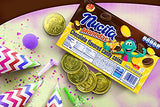 Nucita Monedas Gold Tray | Chocolate Flavored Candy Coins | St. Patrick's Day, Halloween, Birthdays, Weddings & Hanukkah | 48 Total Coins | 10 Ounce (Pack of 1)