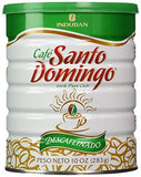Decaffeinated Coffee Santo Domingo Decaf 2 Vacuum Packed Cans 10 oz.