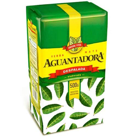 Yerba Mate Aguantadora Despalada 500g. | Yerba Mate Aguantadora Without Stem 17.63 oz.