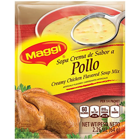 Maggi Creamy Chicken Flavored Soup Mix, 2.26 oz