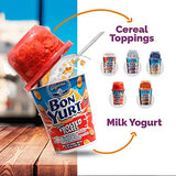BON YURT ALPINA Cookies Pieces - Flip Yogurt with Cookies Pieces Cups - Breakfast Food Cereals - Kids Yogurt - Yogurt with Toppings - 12 Pack x 5.7 oz each.