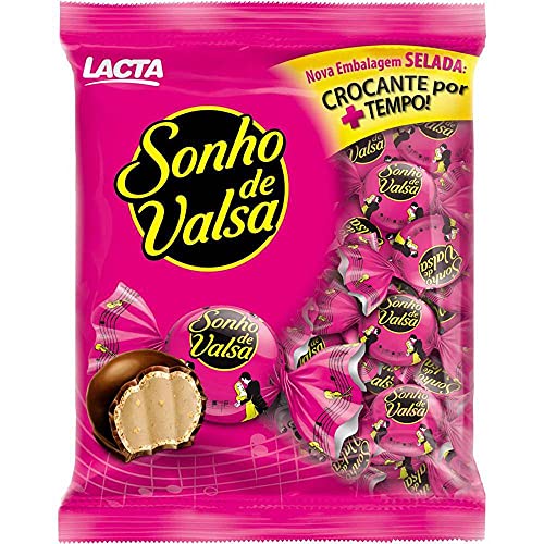 Brex America Bombom Sonho de Valsa - Lacta, Chocolate Candy Imported from Brazil (Pack of 1)