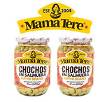 Mama Tere Chochos (glass) 2 Jars - 17.6 oz (500 gr) (2)