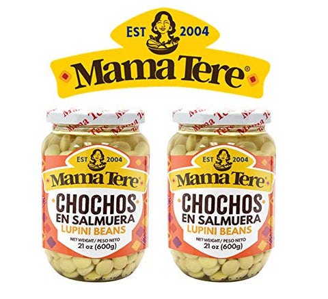 Mama Tere Chochos (glass) 2 Jars - 17.6 oz (500 gr) (2)