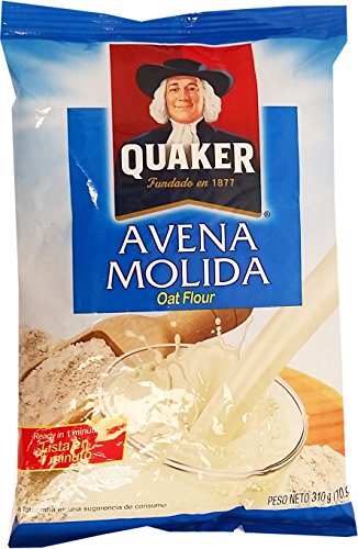 Quaker Ground Oats 10.9 oz - Avena Molida (Pack of 1)