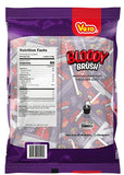 Vero Bloody Brush Strawberry Artificially Flavored Sweet and Sour Lollipop, 19.6 Ounces, 40 Count Bag