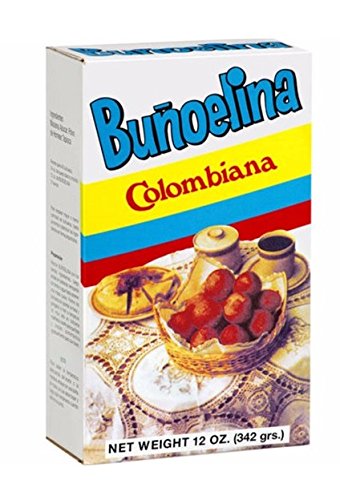 COLOMBIANA Banderita Flour Mixes (Buñoelina, 12 oz.)