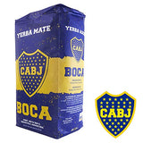 Yerba Mate con Palo Cachamate 500gr Argentina Boca Juniors Loose Leaf Tea 1.1 lb