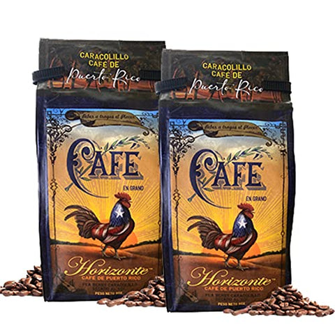 Café Draco Rosa - Pea Berry CARACOLILLO Roasted Whole Bean 8oz (2pk)