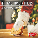 Bauducco Mini Panettone Classic - Moist & Fresh Holiday Cake - Traditional Italian Recipe With Candied Fruit & Raisins - 3.5oz