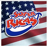 Super ricas flavored potatoe chips , plantain chips. Assorted styles. (Crokantes pack, 6 Units)