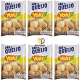Yoki Cheese Bread Mix Mistura Pão de Queijo 8.80 oz (250g) (PACK OF 06) By 2DAY BRAZIL®️