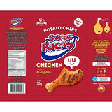 SUPER RICAS Super ricas flavored potatoe chips , plantain chips. Assorted styles. (Chicken, 12 units)