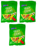 Colombina Fruity Chews Assorted Soft Fruit Chews Pack of 3 (6.03 Ounce)