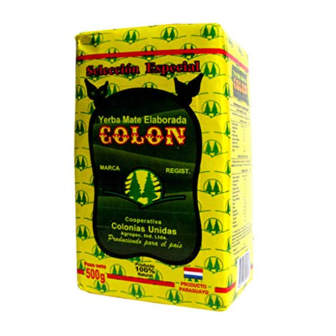 COLON Yerba Mate Tea from Paraguay. (Original, 500 gr.)