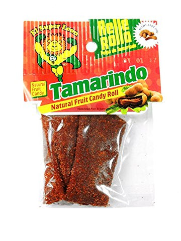 El Super Leon Peg Relle Rolo Tamarindo, 12 Count (SUGAR CANDY - ETHNIC)