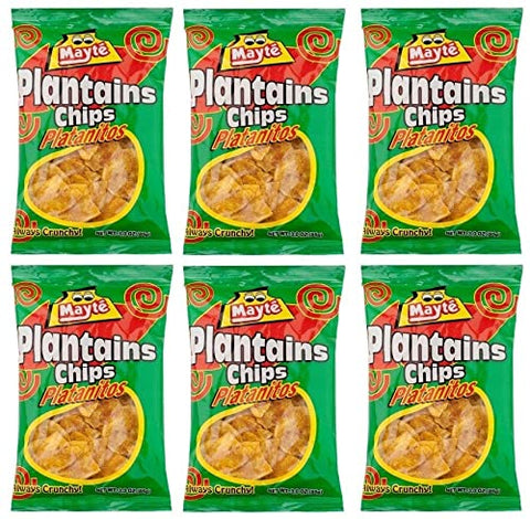 MAYTE Platanitos 85 gr. | Plantain Chips 3 oz. - 6 PACK