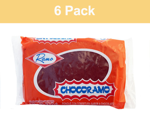 6 PACK - RAMO CHOCORAMO Pound Cake