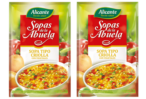2 Pack of ALICANTE - Soups