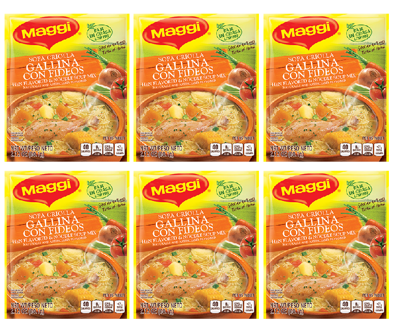 6 PACK - MAGGI - Soups