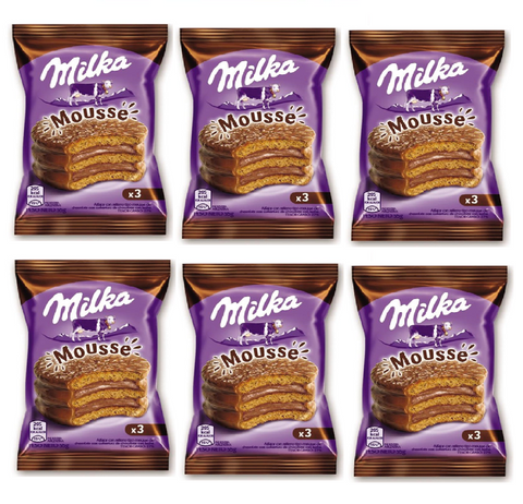 6 PACK - MILKA - Alfajores Triple.