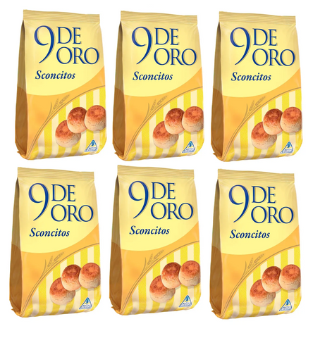 6 Pack - 9 DE ORO - Cookies