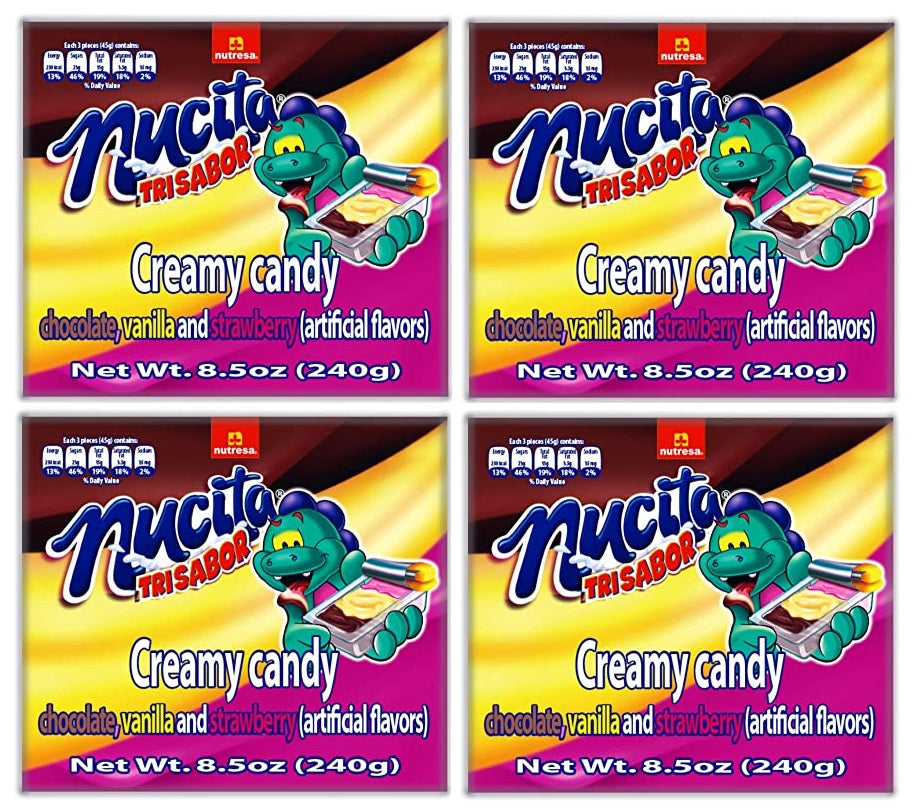 4 PACK -  NUCITA Candies & Chocolates