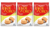 3 Pack - 9 DE ORO - Cookies