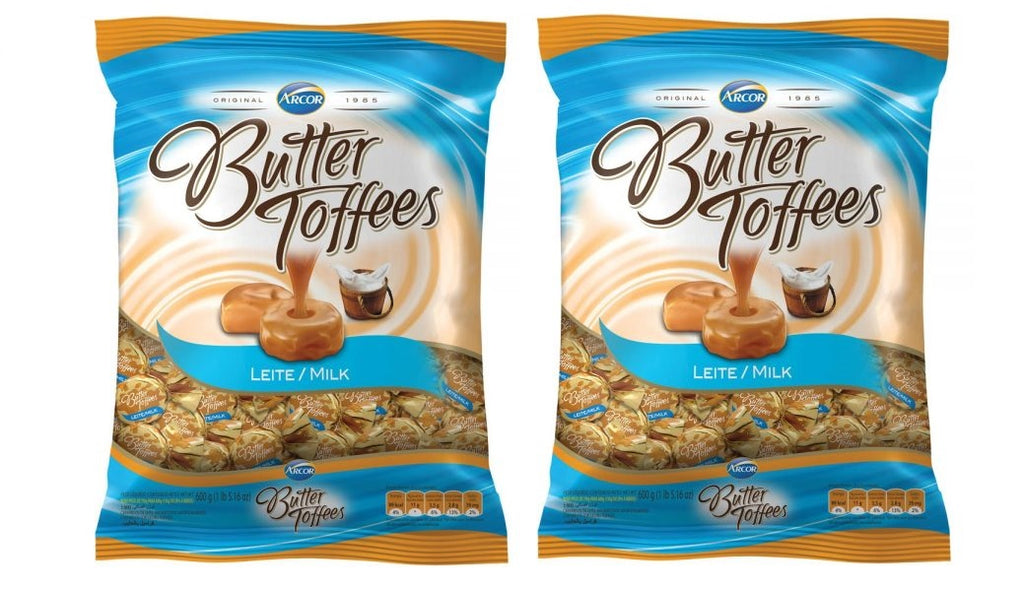 2 PACK - ARCOR Butter Toffees