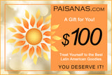 PAISANAS eGift Card