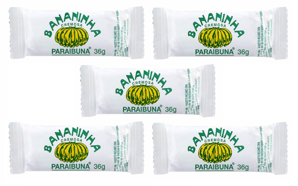 5 PACK -  PARAIBUNA BANANINHA - Candies