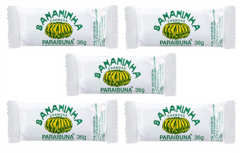 5 PACK -  PARAIBUNA BANANINHA - Candies